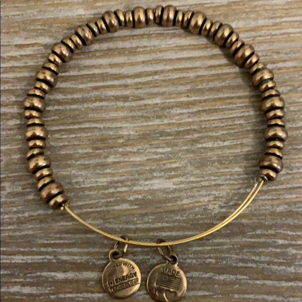 Gold Alex and Ani bracelet